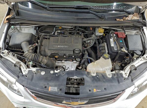 1G1JG6SB3L4139563 2020 CHEVROLET SONIC White Widok wnętrza z tyłu