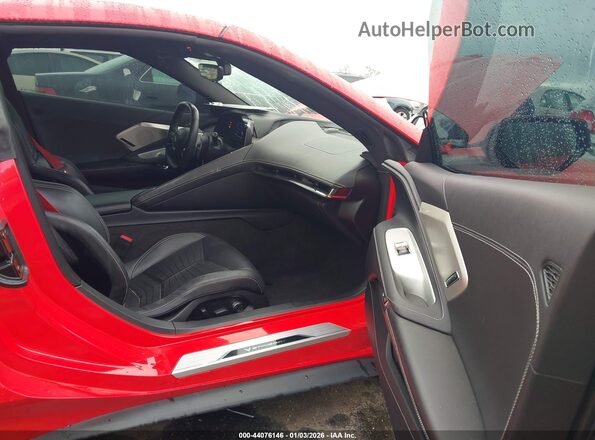 1G1Y72D49L5109791 2020 CHEVROLET CORVETTE Red Front interior view