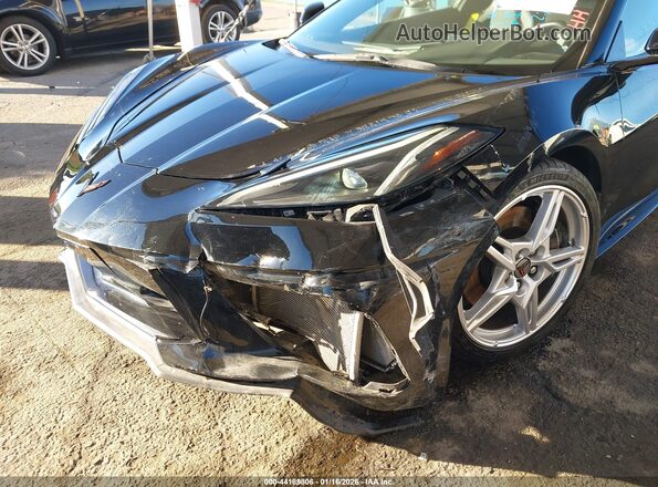 1G1YA2D40P5100145 2023 CHEVROLET CORVETTE Черный Вид спереди