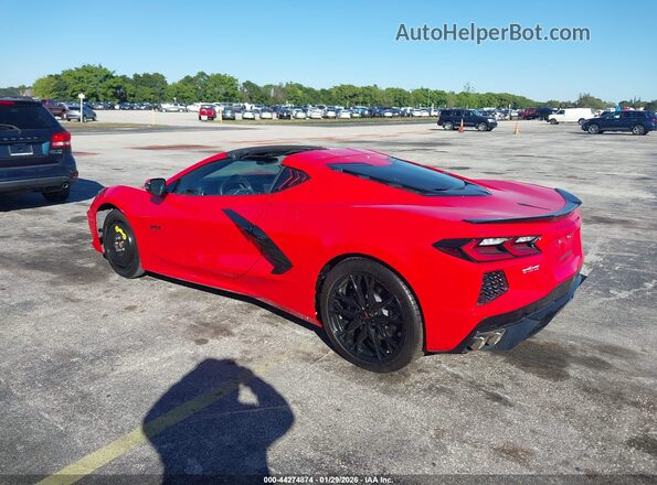 1G1YA2D46P5107701 2023 CHEVROLET CORVETTE Red Задня ліва чверть