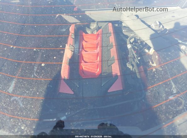 1G1YA2D46P5107701 2023 CHEVROLET CORVETTE Red Вид ззаду