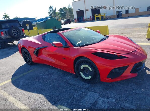 1G1YA2D46P5107701 2023 CHEVROLET CORVETTE Red 
