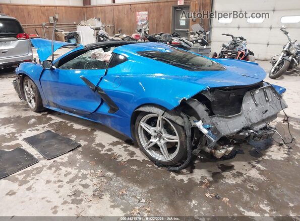 1G1YA2D46S5103835 2025 CHEVROLET CORVETTE Blue Հետևի ձախ