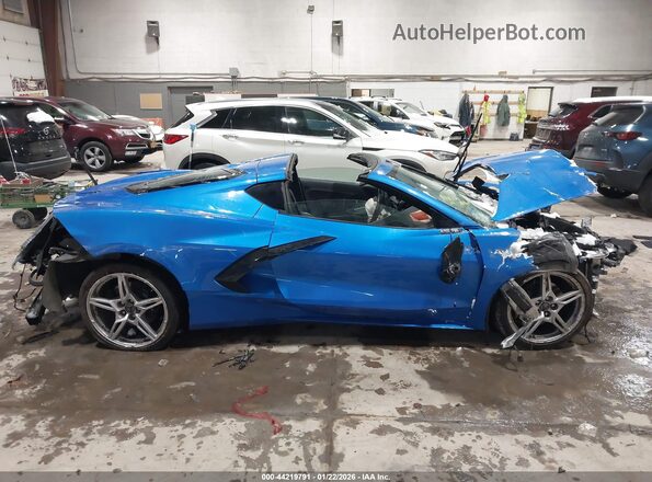 1G1YA2D46S5103835 2025 CHEVROLET CORVETTE Blue Սալոնի հետևի տեսք