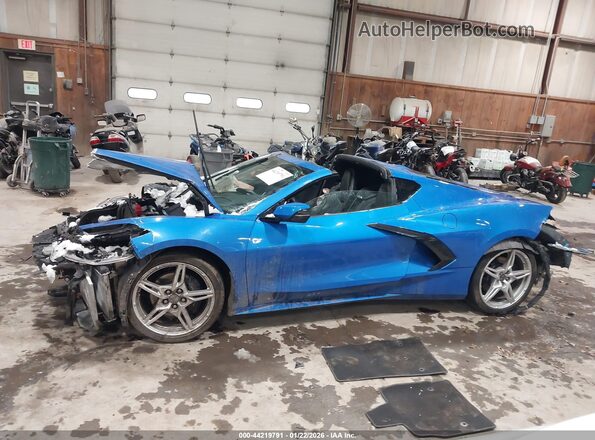 1G1YA2D46S5103835 2025 CHEVROLET CORVETTE Blue Սալոնի 360 աստիճան տեսք