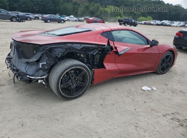 1G1YA2D48R5130660 2024 CHEVROLET CORVETTE Burgundy უკანა მარჯვენა