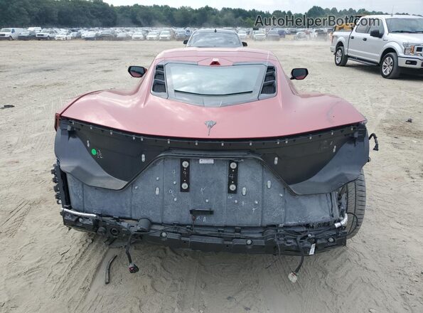 1G1YA2D48R5130660 2024 CHEVROLET CORVETTE Burgundy უკანა ხედი