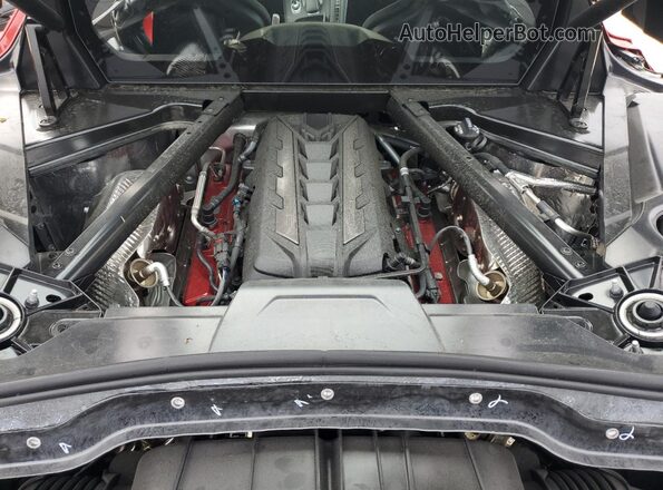 1G1YA2D48R5130660 2024 CHEVROLET CORVETTE Burgundy უკანა სალონის ხედი