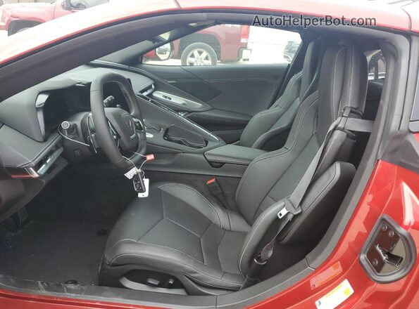 1G1YA2D48R5130660 2024 CHEVROLET CORVETTE Burgundy წინა სალონის ხედი