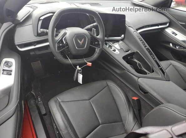 1G1YA2D48R5130660 2024 CHEVROLET CORVETTE Burgundy წინა პანელის ხედი