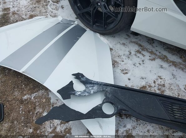 1G1YA2D49M5117778 2021 CHEVROLET CORVETTE White Вид щитка приладів