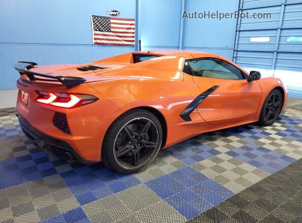 1G1YA3D4XS5106615 2025 CHEVROLET CORVETTE Orange Tył prawy