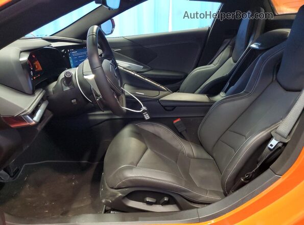 1G1YA3D4XS5106615 2025 CHEVROLET CORVETTE Orange Widok wnętrza z przodu