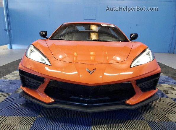 1G1YA3D4XS5106615 2025 CHEVROLET CORVETTE Orange Widok z przodu