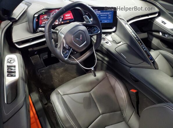 1G1YA3D4XS5106615 2025 CHEVROLET CORVETTE Orange Widok deski rozdzielczej