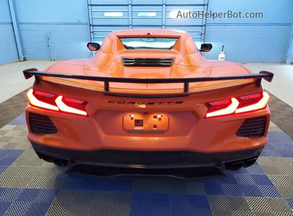 1G1YA3D4XS5106615 2025 CHEVROLET CORVETTE Orange Widok z tyłu