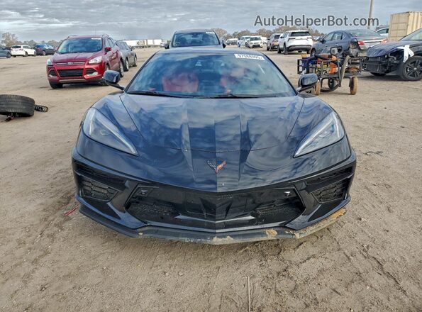 1G1YB2D40N5111995 2022 CHEVROLET CORVETTE Черный Вид спереди