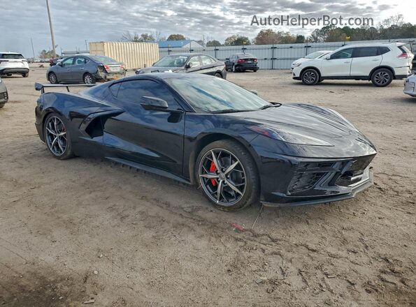 1G1YB2D40N5111995 2022 CHEVROLET CORVETTE Черный Передняя правая четверть