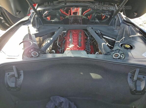 1G1YB2D40N5111995 2022 CHEVROLET CORVETTE Черный Вид задней части салона