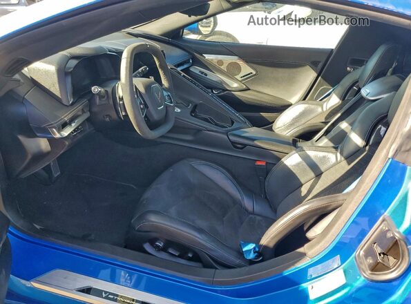 1G1YB2D44R5117613 2024 CHEVROLET CORVETTE Синий Вид салона спереди