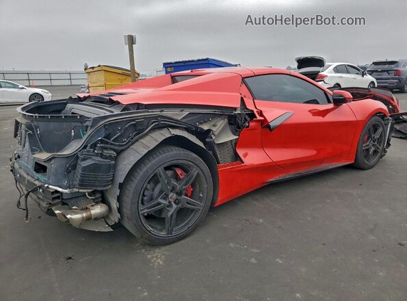 1G1YB3D45M5118364 2021 CHEVROLET CORVETTE Красный Задняя правая четверть