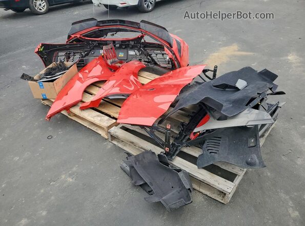 1G1YB3D45M5118364 2021 CHEVROLET CORVETTE Красный Вид подкапотного пространства