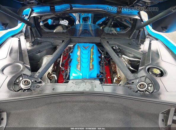1G1YC2D40N5111850 2022 CHEVROLET CORVETTE Blue უკანა ხედი
