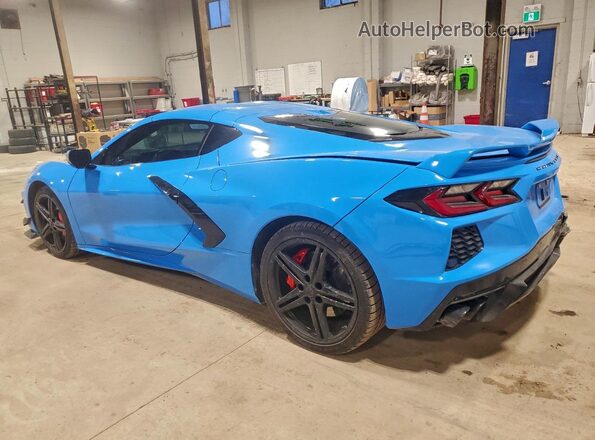 1G1YC2D41R5105318 2024 CHEVROLET CORVETTE Blue Задня ліва чверть