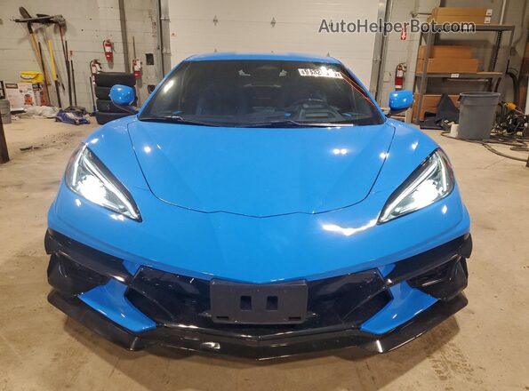 1G1YC2D41R5105318 2024 CHEVROLET CORVETTE Blue Вид спереду