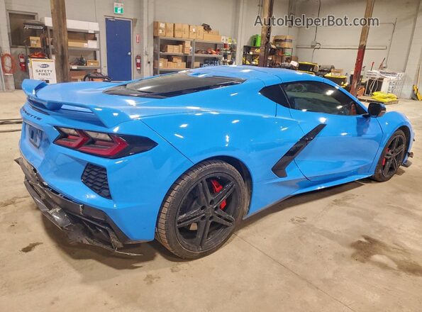 1G1YC2D41R5105318 2024 CHEVROLET CORVETTE Blue Задня права чверть