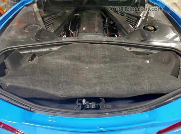 1G1YC2D41R5105318 2024 CHEVROLET CORVETTE Blue Вид задньої частини салону