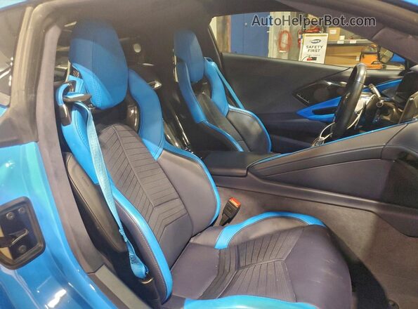1G1YC2D41R5105318 2024 CHEVROLET CORVETTE Blue Вид задніх сидінь