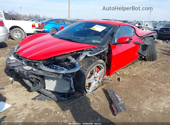 1G1YC2D45N5117398 2022 CHEVROLET CORVETTE Red Передня ліва чверть