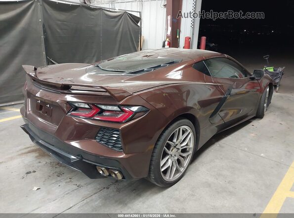 1G1YC2D47N5108315 2022 CHEVROLET CORVETTE Brown Trasero derecho