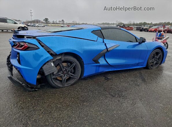 1G1YC2D48R5126196 2024 CHEVROLET CORVETTE Blue Rear right