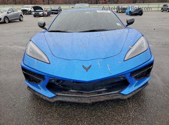 1G1YC2D48R5126196 2024 CHEVROLET CORVETTE Blue Front view