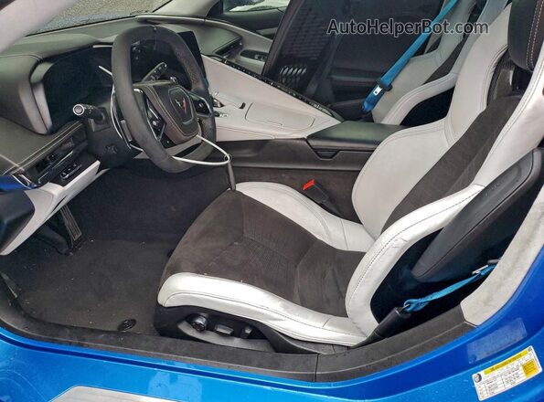 1G1YC2D48R5126196 2024 CHEVROLET CORVETTE Blue Front interior view