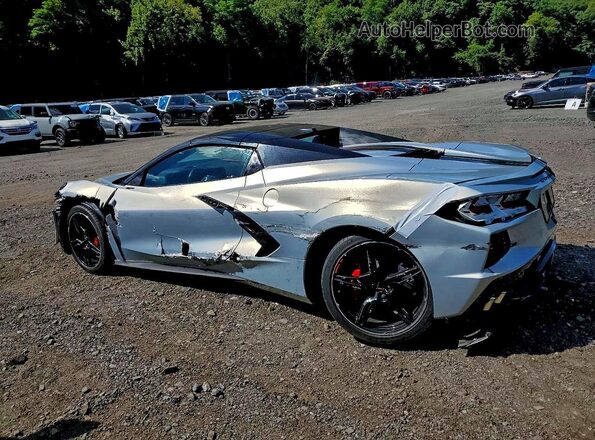 1G1YC3D40M5124408 2021 CHEVROLET CORVETTE Silver Задня ліва чверть