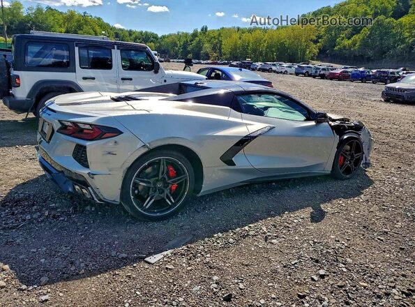 1G1YC3D40M5124408 2021 CHEVROLET CORVETTE Silver Задня права чверть