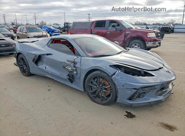 1G1YC3D40R5109785 2024 CHEVROLET CORVETTE Gray Передня права чверть