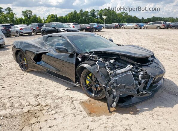 1G1YC3D41N5115962 2022 CHEVROLET CORVETTE Черный Передняя правая четверть