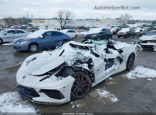 1G1YC3D44P5503528 2023 CHEVROLET CORVETTE White Widok z przodu