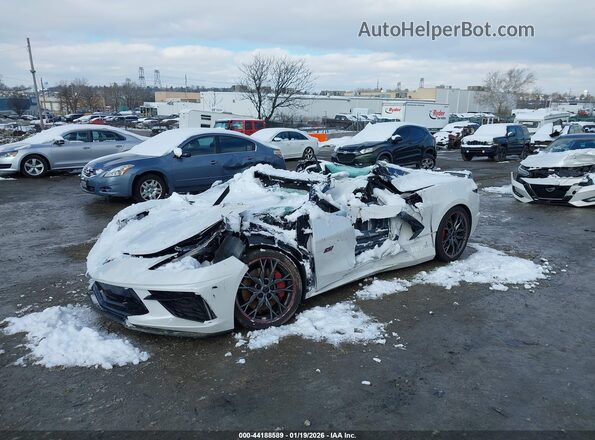 1G1YC3D44P5503528 2023 CHEVROLET CORVETTE White Przód lewy