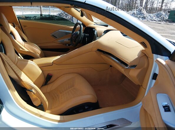 1G1YC3D46P5127057 2023 CHEVROLET CORVETTE Белый Вид салона спереди