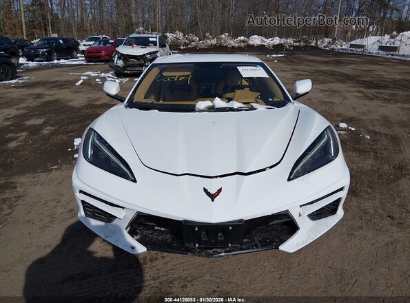 1G1YC3D46P5127057 2023 CHEVROLET CORVETTE Белый Вид задней части салона