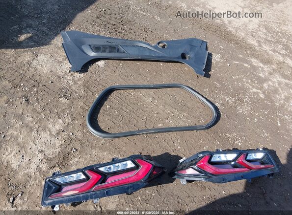 1G1YC3D46P5127057 2023 CHEVROLET CORVETTE Белый Вид щитка приборов