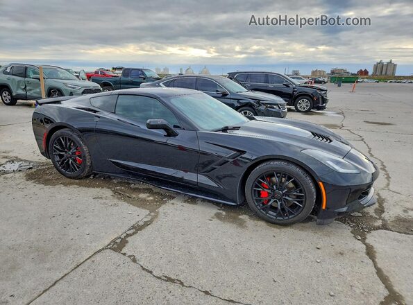 1G1YF2D73G5114536 2016 CHEVROLET CORVETTE Black Передня права чверть
