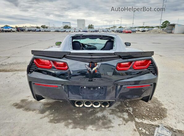 1G1YF2D73G5114536 2016 CHEVROLET CORVETTE Black Вид ззаду