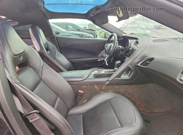 1G1YF2D73G5114536 2016 CHEVROLET CORVETTE Black Вид задніх сидінь