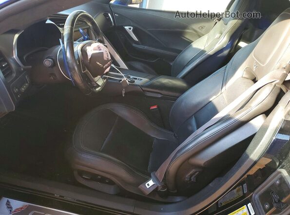 1G1YF3D79H5115701 2017 CHEVROLET CORVETTE Blue Սալոնի դիմացի տեսք